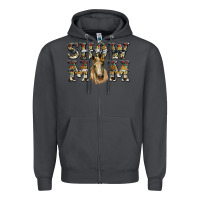 Smoke show mom horse Zipper Hoodie - RanaPortraitStore