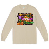 Mushroom it's spooky season halloween Long Sleeve Tee - Artiststas