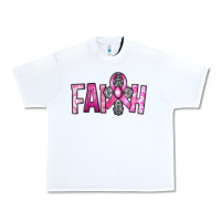 White horseshoe with roses and cross Urban Heavy Tee - RanaPortraitStore