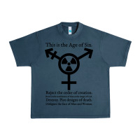 Midnight Navy this is the age of sin   transgender symbol Urban Heavy Tee - artisFamous