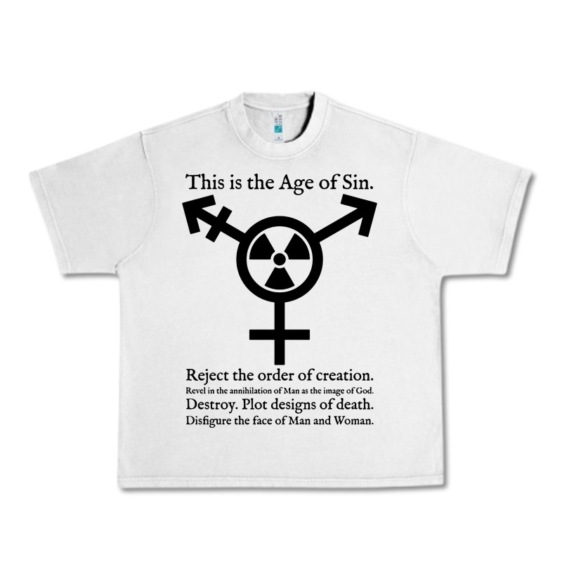This Is The Age Of Sin   Transgender Symbol Urban Heavy Tee by artisFamous | Teevron