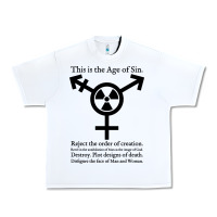 White this is the age of sin   transgender symbol Urban Heavy Tee - artisFamous