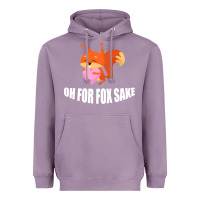 Lavender Oh, For Fox Sake Heavyweight Hoodie - Bettercallsaul