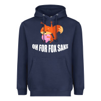 Navy Oh, For Fox Sake Heavyweight Hoodie - Bettercallsaul