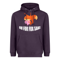 Plum Oh, For Fox Sake Heavyweight Hoodie - Bettercallsaul