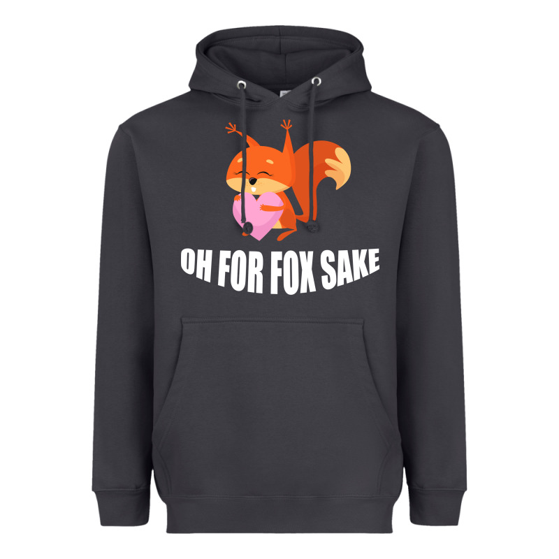 Oh, For Fox Sake Heavyweight Hoodie by Bettercallsaul | Teevron