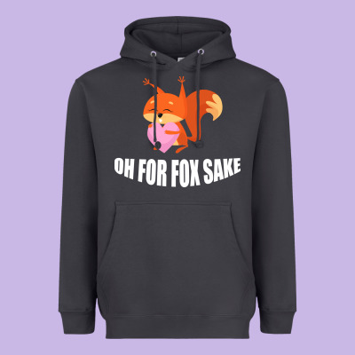 Oh, For Fox Sake Heavyweight Hoodie Designed By Bettercallsaul