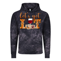 Cloud Black let's get lit candles Vintage Hoodie - BarkalooDesign