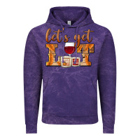 Cloud Purple let's get lit candles Vintage Hoodie - BarkalooDesign