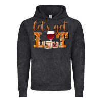 Vintage Black let's get lit candles Vintage Hoodie - BarkalooDesign