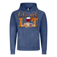 Vintage Denim let's get lit candles Vintage Hoodie - BarkalooDesign