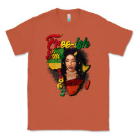 Copper Free-ish since 1865 black woman Classic Tee - FaDigitalArtStudio