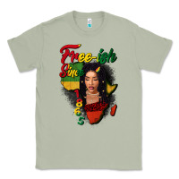 Matcha Free-ish since 1865 black woman Classic Tee - FaDigitalArtStudio
