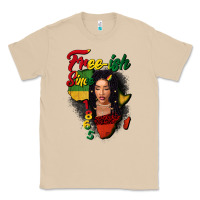 Mushroom Free-ish since 1865 black woman Classic Tee - FaDigitalArtStudio