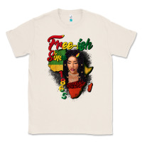 Natural Free-ish since 1865 black woman Classic Tee - FaDigitalArtStudio