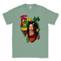 Sage Free-ish since 1865 black woman Classic Tee - FaDigitalArtStudio