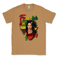 Toasted Coconut Free-ish since 1865 black woman Classic Tee - FaDigitalArtStudio