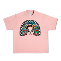 Salmon Racing Rainbow Urban Heavy Tee - CowhideDigitalArt