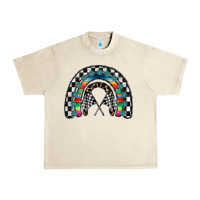 Sandshell Racing Rainbow Urban Heavy Tee - CowhideDigitalArt