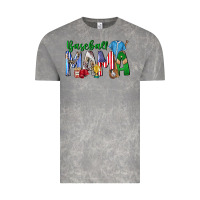 Cloud Rock baseball mama Vintage Tee - CowhideDigitalArt