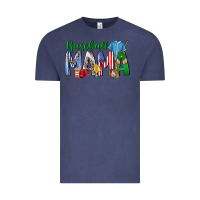 Vintage Denim baseball mama Vintage Tee - CowhideDigitalArt