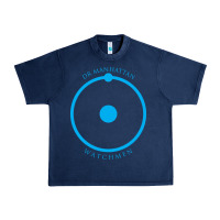 Navy dr manhattan Urban Heavy Tee - artisFamous