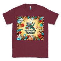Burgundy occupational therapist Classic Tee - BarkalooDesign