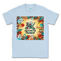 Dusty Blue occupational therapist Classic Tee - BarkalooDesign