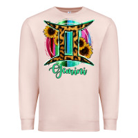 Pale Pink Gemini Premium Sweatshirt - RanaPortraitStore
