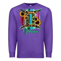 Purple Gemini Premium Sweatshirt - RanaPortraitStore