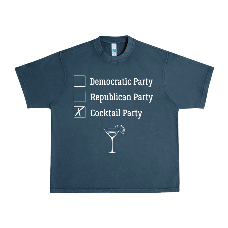 Democratic Republican Cocktail Party Funny Urban Heavy Tee by artisFamous | Teevron