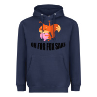 Navy Oh, For Fox Sake Heavyweight Hoodie - Bettercallsaul