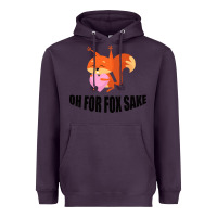 Plum Oh, For Fox Sake Heavyweight Hoodie - Bettercallsaul