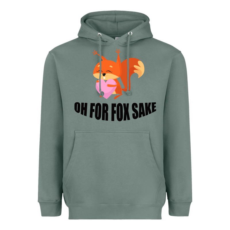 Oh, For Fox Sake Heavyweight Hoodie by Bettercallsaul | Teevron