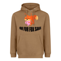 Toasted Coconut Oh, For Fox Sake Heavyweight Hoodie - Bettercallsaul