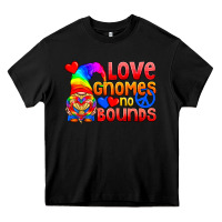 Black Love Gnomes No Bounds Heavy Core Tee - BundleAndBundleShop
