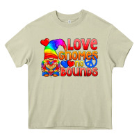 Mossy Love Gnomes No Bounds Heavy Core Tee - BundleAndBundleShop