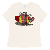Bone softball vibes Ladies Tee - SublimationCraftShop