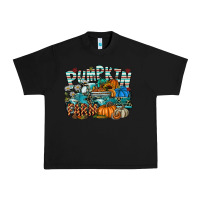 Black pumpkin farm Urban Heavy Tee - SublimationCraftShop