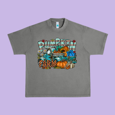Pumpkin Farm Urban Heavy Tee Designed By Sublimationcraftshop