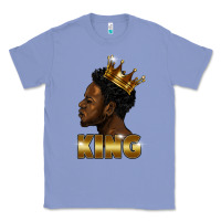 Colony Blue black king Classic Tee - FaDigitalArtStudio