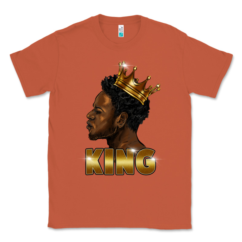 Black King Classic Tee by FaDigitalArtStudio | Teevron