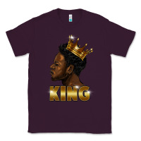 Plum black king Classic Tee - FaDigitalArtStudio