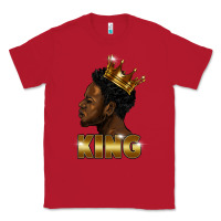 Red black king Classic Tee - FaDigitalArtStudio