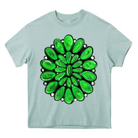 Arona green gemstone Heavy Core Tee - RanaPortraitStore