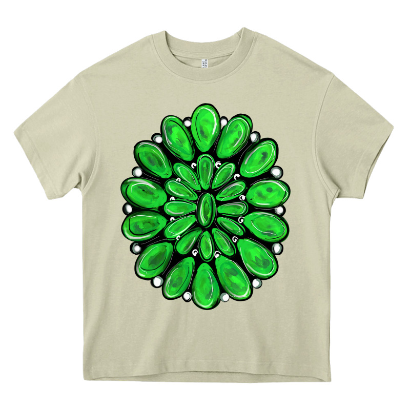 Green Gemstone Heavy Core Tee by RanaPortraitStore | Teevron
