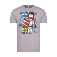 Vintage Zinc ho ho ho teeth Vintage Tee - CowhideDigitalArt