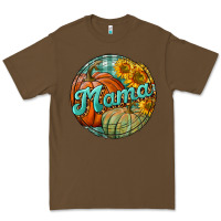 Cacao pumpkin mama with background Premium Tee - BundleAndBundleShop