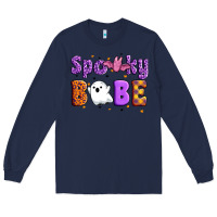 Navy spooky babe Long Sleeve Tee - Artiststas