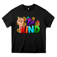 Black Be Kind LGBTQ+ Heavy Core Tee - BundleAndBundleShop